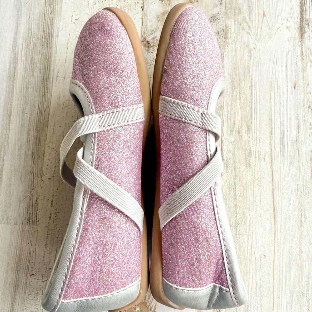 Livie & Luca Aurora 6M Pink Sparkle Glitter Ballet Flat Toddler Girls Size 6 - Picture 5 of 10